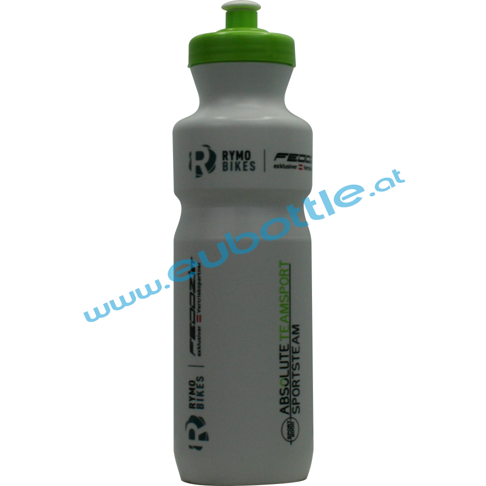 EU Bottle Classic 800ml white - Sportsteam Feddz (Strappler RYMO )