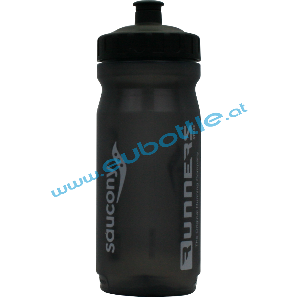 EU Bottle MAX 600ml clear-black - Runner Store (saucony)